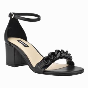 Nine West Kimba Ankle Strap Sandalen Met Hak Zwart Nederland | FGV-184239